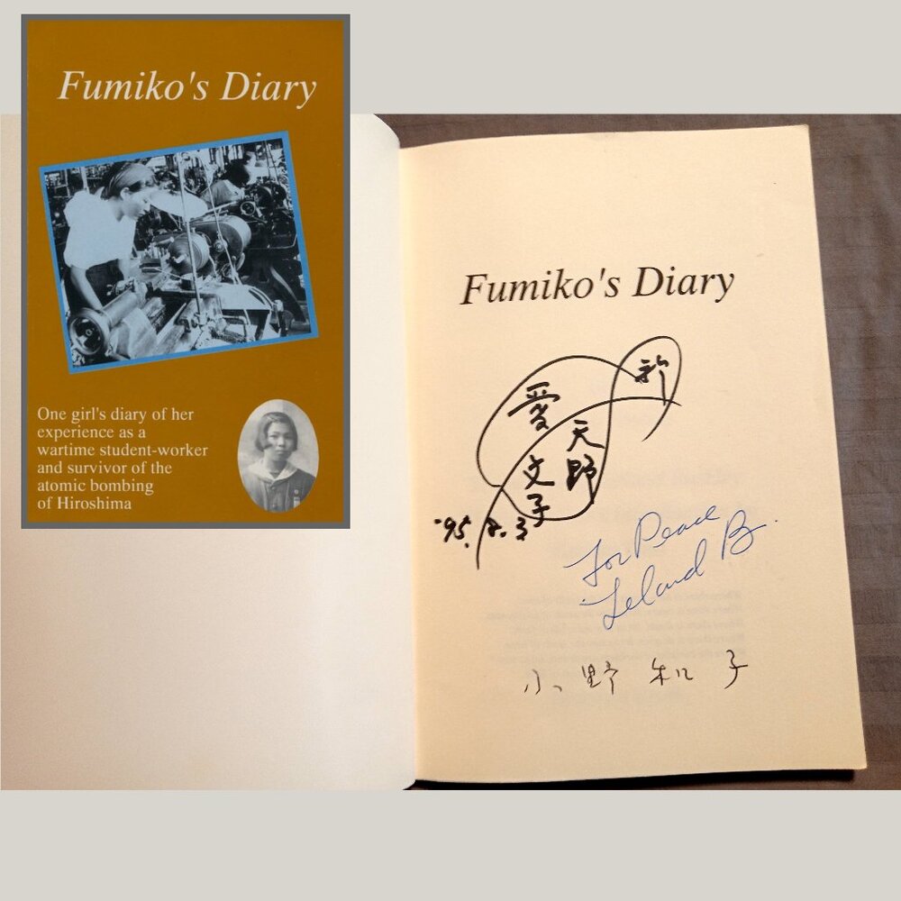 Fumiko's Diary by Fumiko Amano Signed by the Author & Translator (English ed)